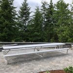 Aluminum Picnic Table 15' • Seats 20